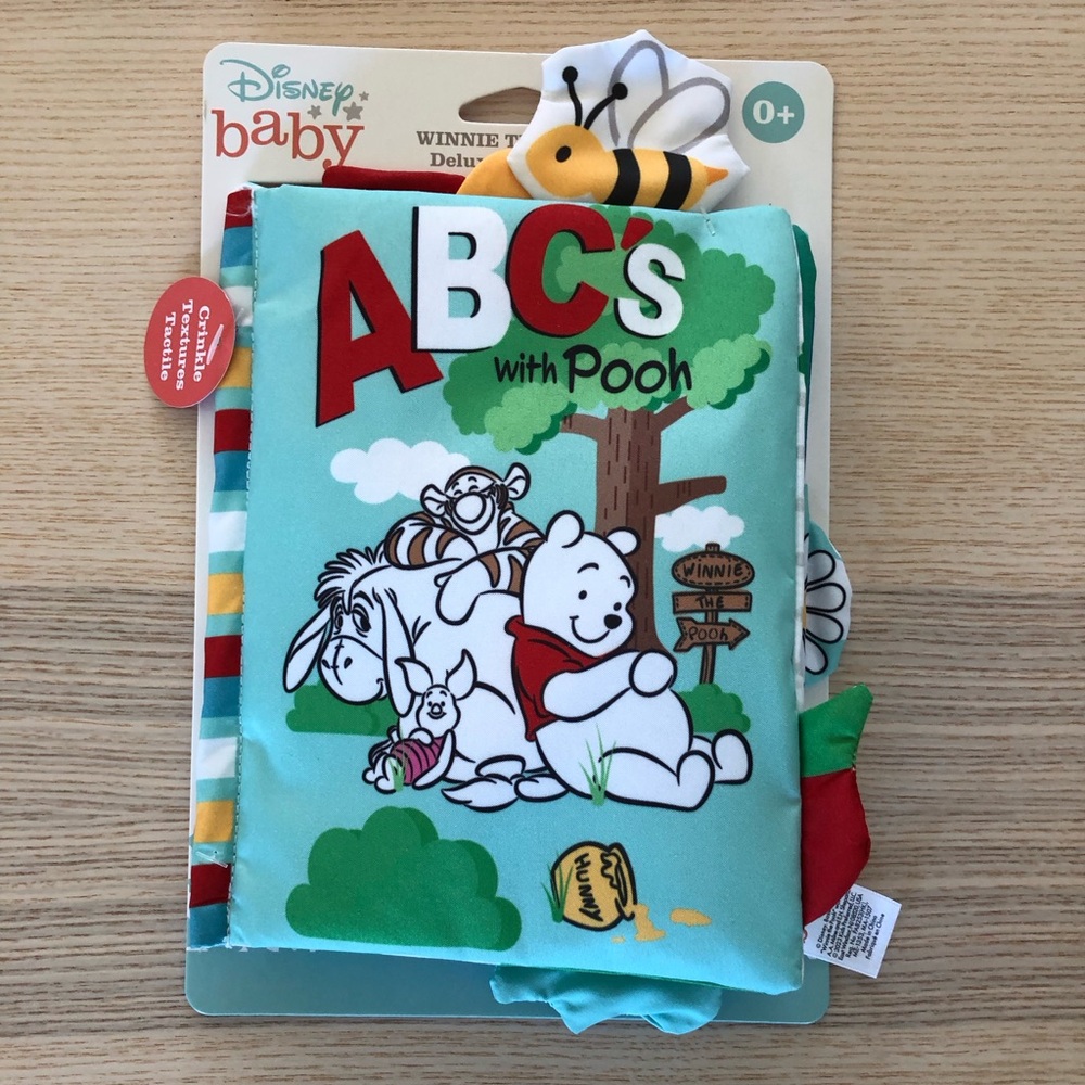 Disney baby abcs with Pooh book 0+ months